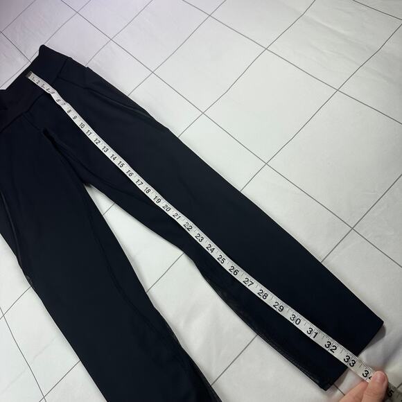 Lululemon Leggings Womens 4 Black Pace Perfect 7/8 Mesh Athletic Run Workout Gym - Picture 11 of 11